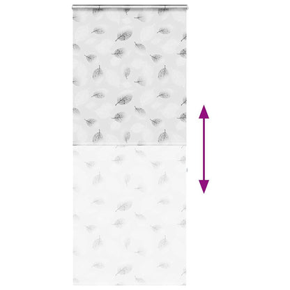 vidaXL Shower Roller Blind with Cassette 100x240 cm Fabric Width 96 cm