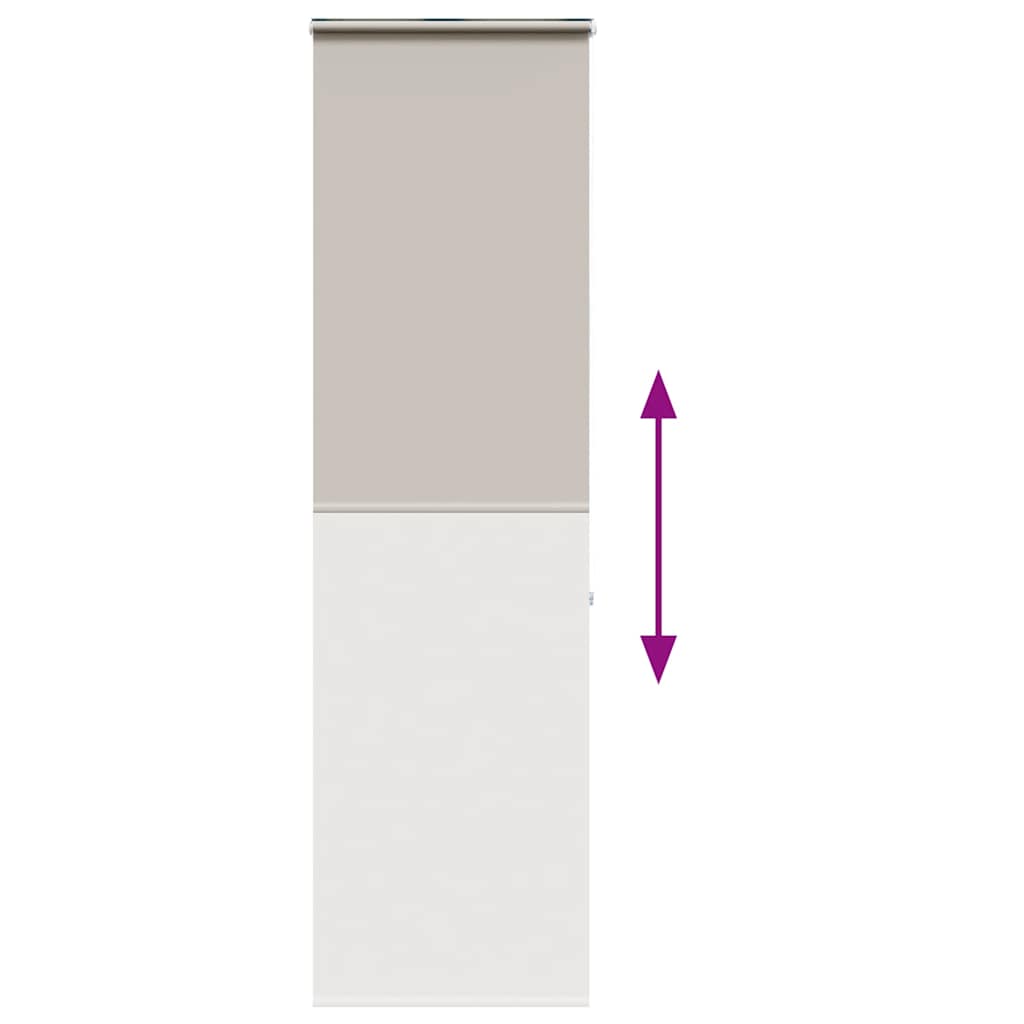 vidaXL Shower Roller Blind with Cassette 70x240 cm Fabric Width 66 cm