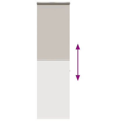 vidaXL Shower Roller Blind with Cassette 80x240 cm Fabric Width 76 cm