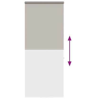 vidaXL Shower Roller Blind with Cassette 90x240 cm Fabric Width 86 cm