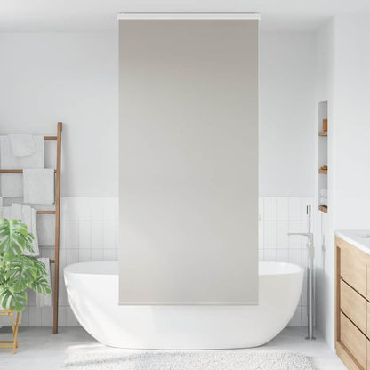 vidaXL Shower Roller Blind with Cassette 110x240 cm Fabric Width 106 cm
