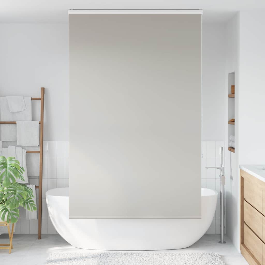 vidaXL Shower Roller Blind with Cassette 120x240 cm Fabric Width 116 cm