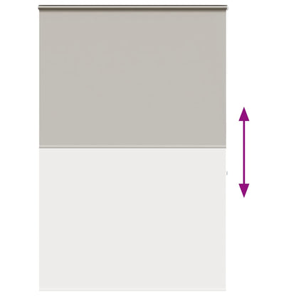 vidaXL Shower Roller Blind with Cassette 150x240 cm Fabric Width 146 cm