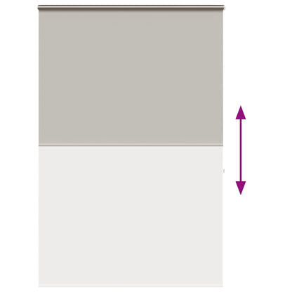 vidaXL Shower Roller Blind with Cassette 160x240 cm Fabric Width 156 cm