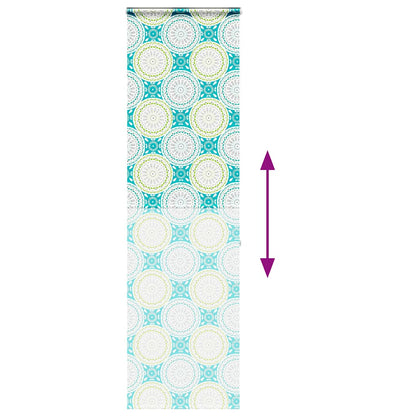 vidaXL Shower Roller Blind with Cassette 60x240 cm Fabric Width 56 cm