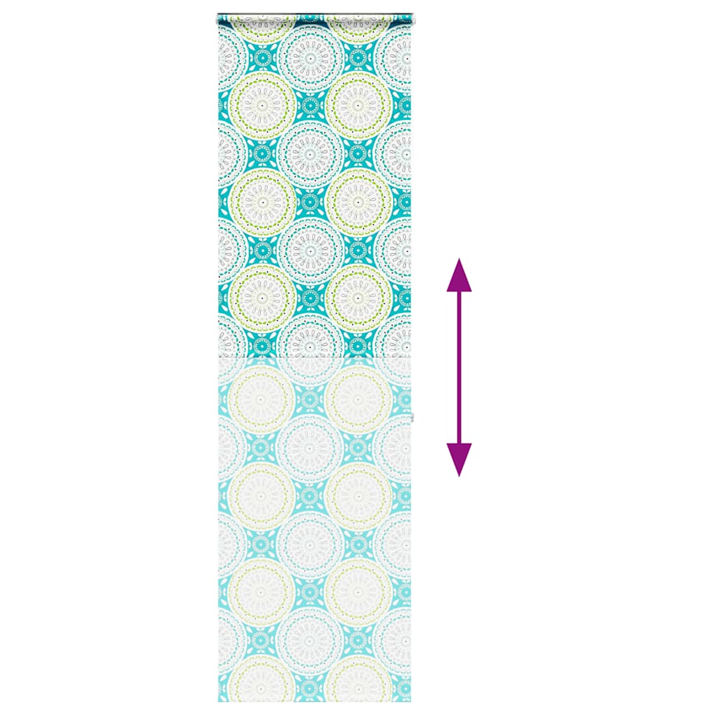vidaXL Shower Roller Blind with Cassette 70x240 cm Fabric Width 66 cm