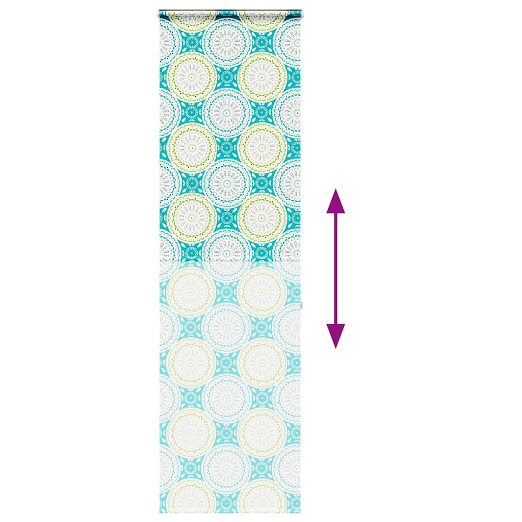 vidaXL Shower Roller Blind with Cassette 80x240 cm Fabric Width 76 cm