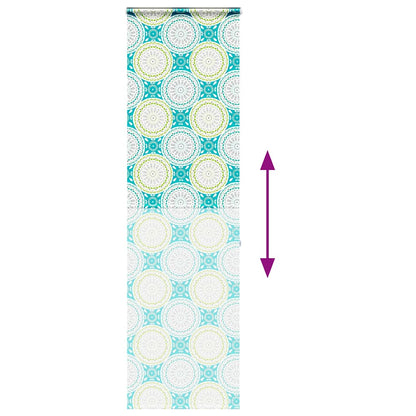 vidaXL Shower Roller Blind with Cassette 80x240 cm Fabric Width 76 cm