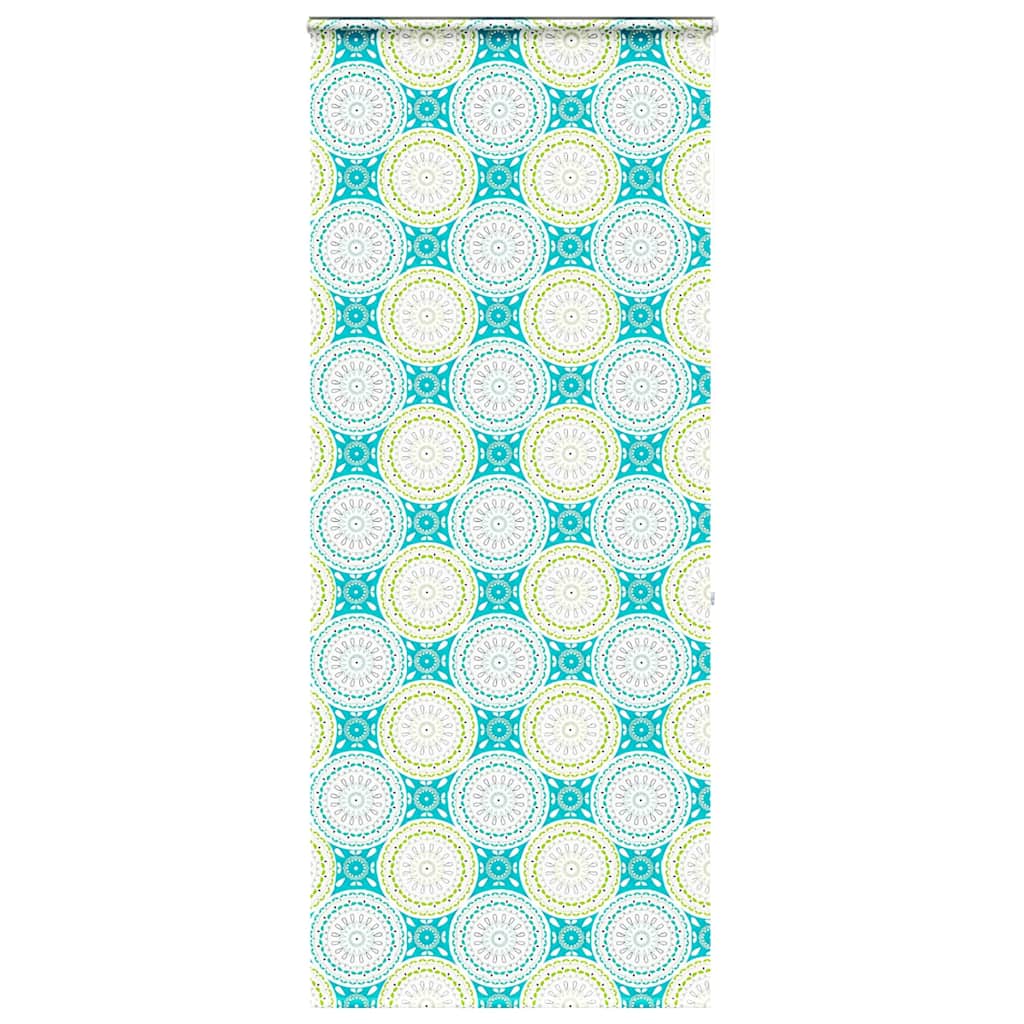 vidaXL Shower Roller Blind with Cassette 110x240 cm Fabric Width 106 cm