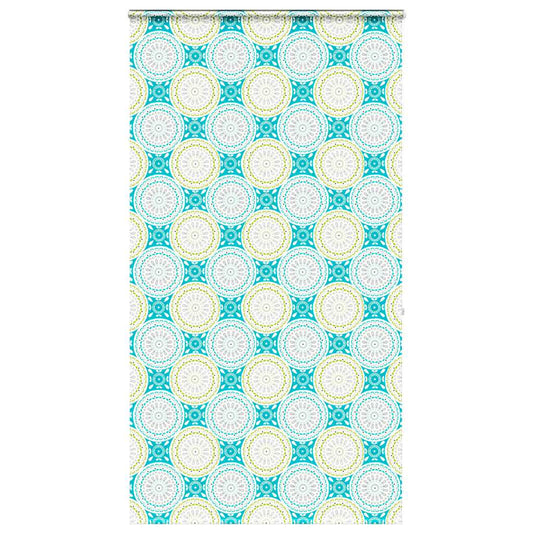 vidaXL Shower Roller Blind with Cassette 130x240 cm Fabric Width 126 cm