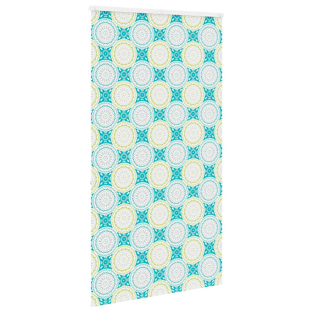 vidaXL Shower Roller Blind with Cassette 130x240 cm Fabric Width 126 cm