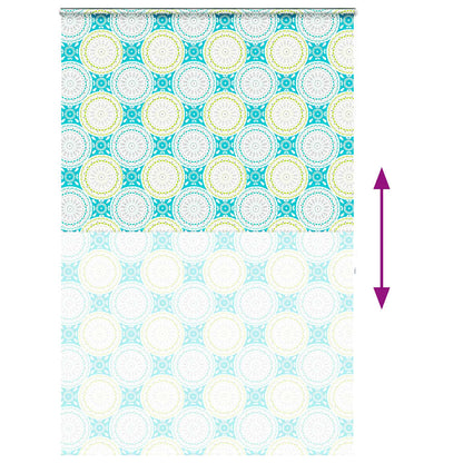vidaXL Shower Roller Blind with Cassette 150x240 cm Fabric Width 146 cm