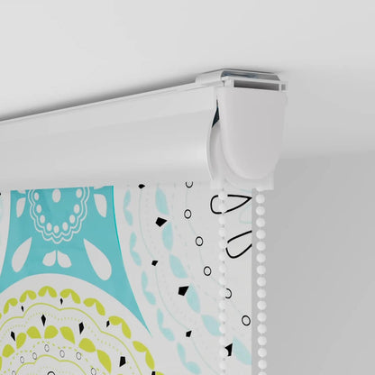 vidaXL Shower Roller Blind with Cassette 150x240 cm Fabric Width 146 cm