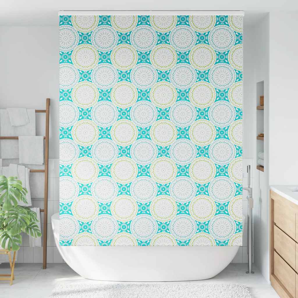 vidaXL Shower Roller Blind with Cassette 160x240 cm Fabric Width 156 cm