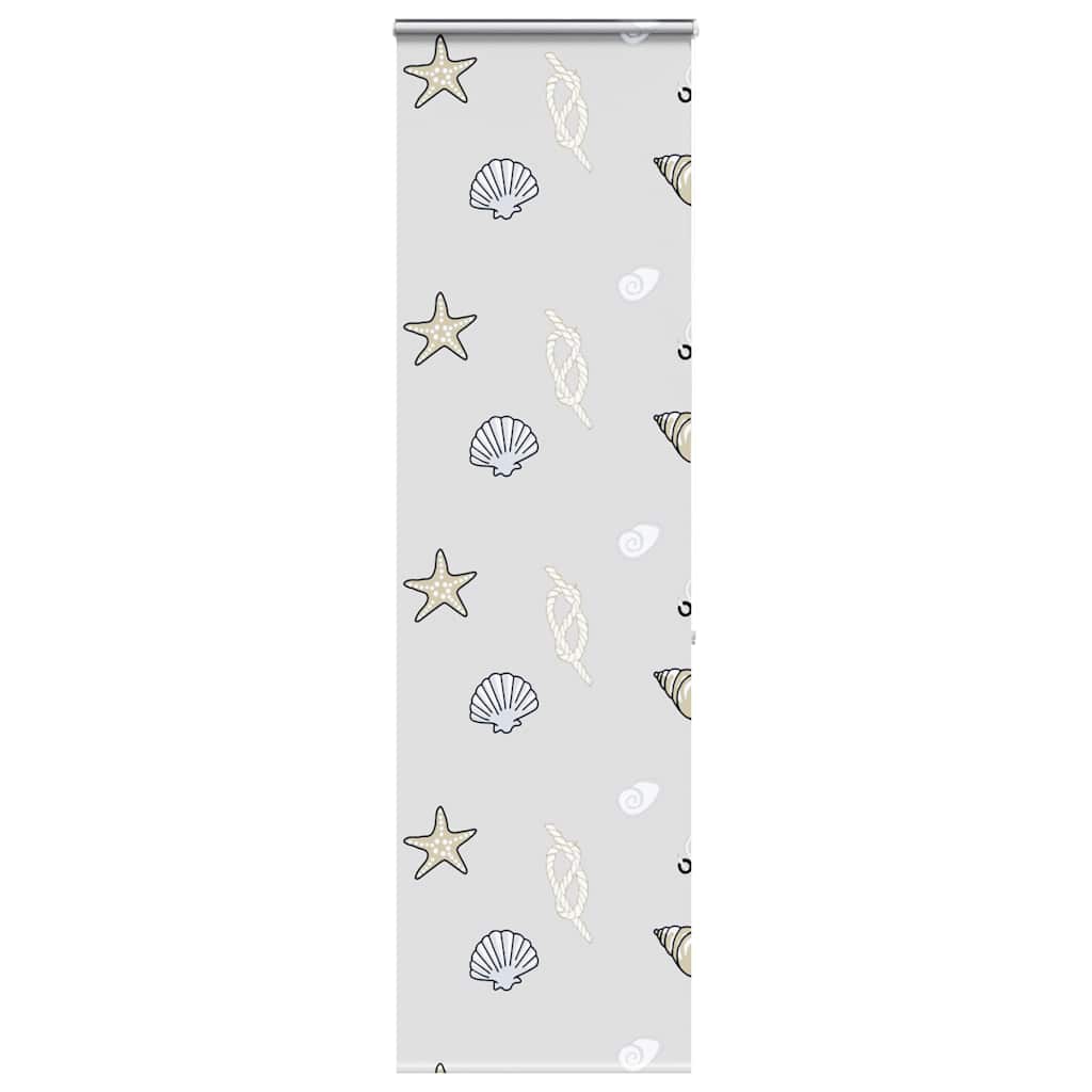 vidaXL Shower Roller Blind with Cassette 60x240 cm Fabric Width 56 cm