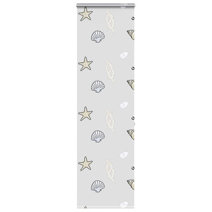 vidaXL Shower Roller Blind with Cassette 60x240 cm Fabric Width 56 cm