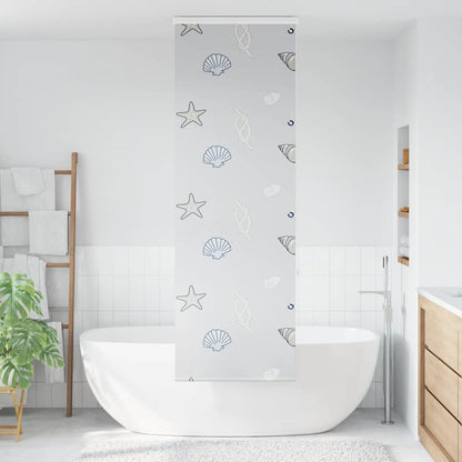 vidaXL Shower Roller Blind with Cassette 60x240 cm Fabric Width 56 cm