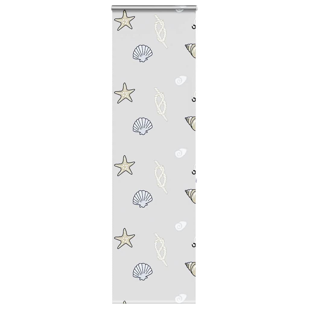 vidaXL Shower Roller Blind with Cassette 70x240 cm Fabric Width 66 cm