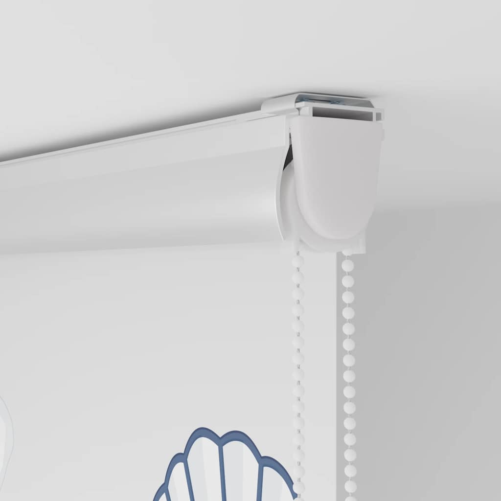 vidaXL Shower Roller Blind with Cassette 70x240 cm Fabric Width 66 cm