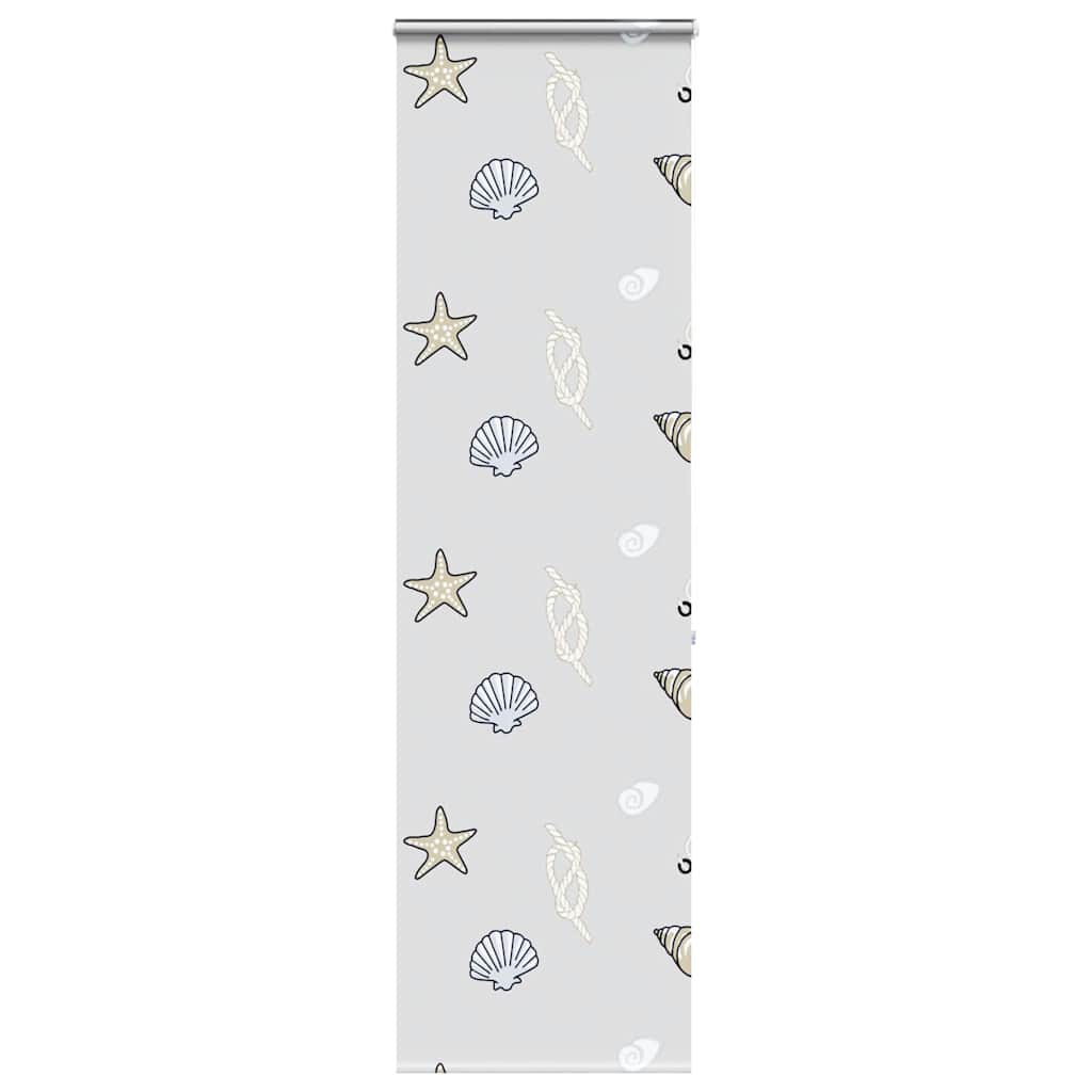 vidaXL Shower Roller Blind with Cassette 80x240 cm Fabric Width 76 cm