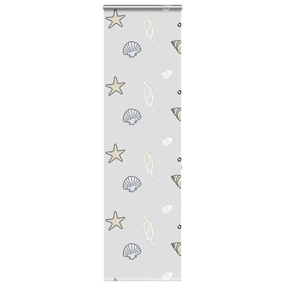 vidaXL Shower Roller Blind with Cassette 80x240 cm Fabric Width 76 cm
