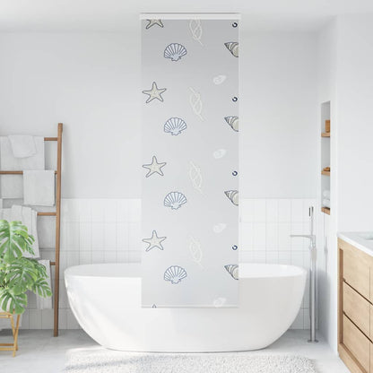 vidaXL Shower Roller Blind with Cassette 80x240 cm Fabric Width 76 cm
