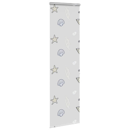 vidaXL Shower Roller Blind with Cassette 80x240 cm Fabric Width 76 cm