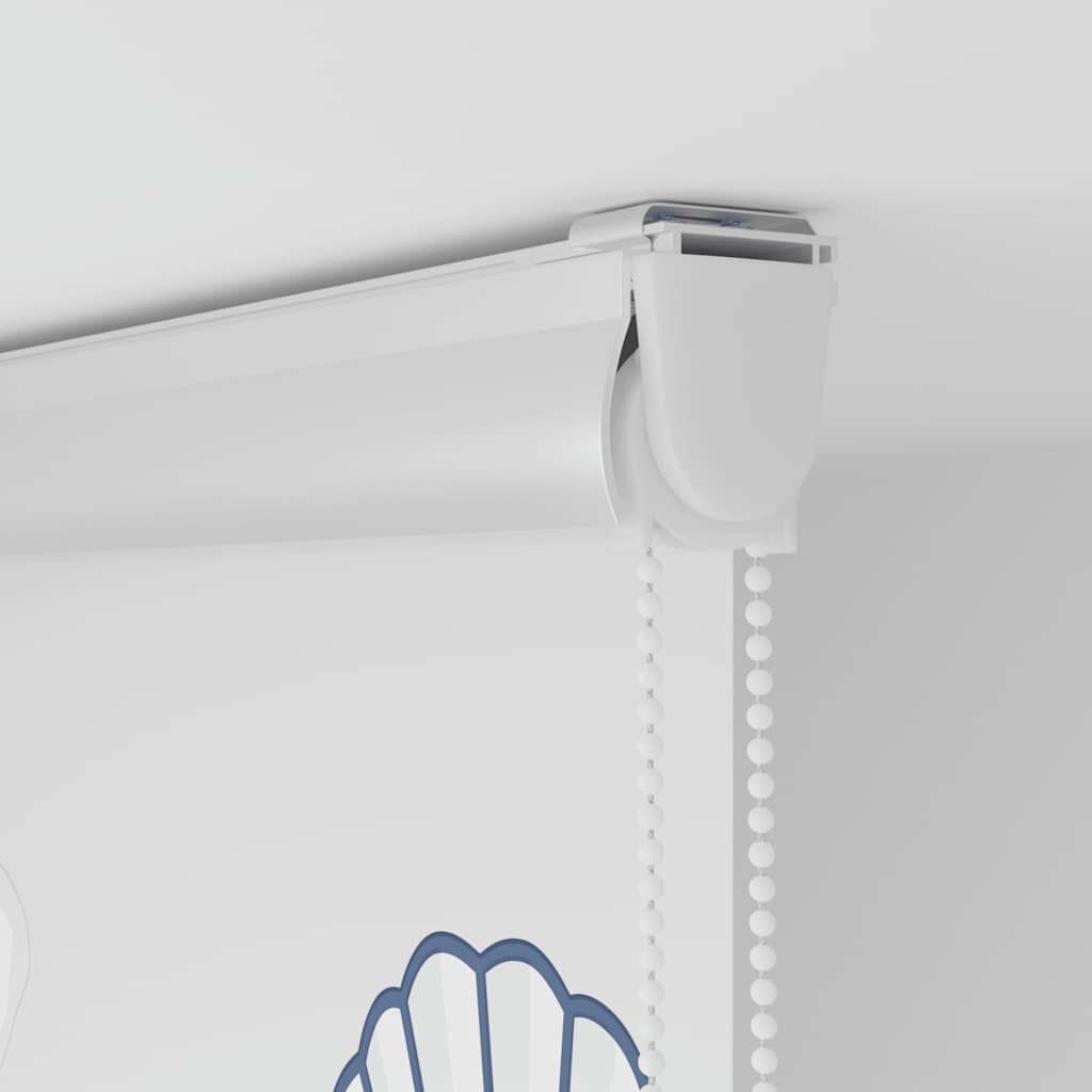 vidaXL Shower Roller Blind with Cassette 80x240 cm Fabric Width 76 cm