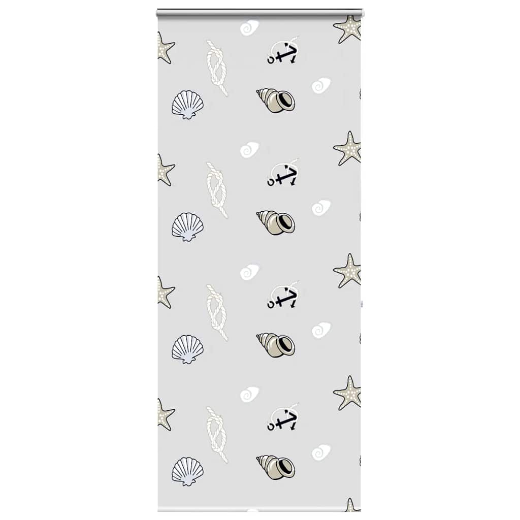 vidaXL Shower Roller Blind with Cassette 90x240 cm Fabric Width 86 cm