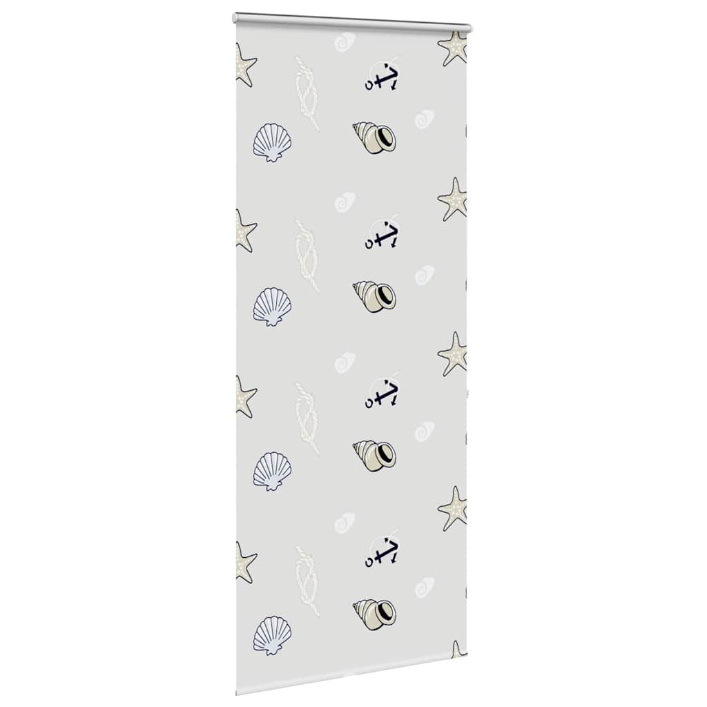 vidaXL Shower Roller Blind with Cassette 90x240 cm Fabric Width 86 cm