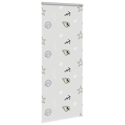 vidaXL Shower Roller Blind with Cassette 90x240 cm Fabric Width 86 cm