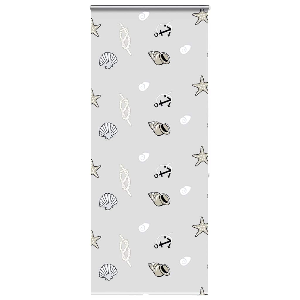 vidaXL Shower Roller Blind with Cassette 100x240 cm Fabric Width 96 cm