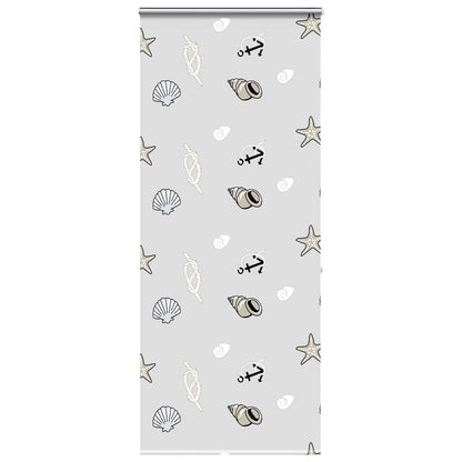 vidaXL Shower Roller Blind with Cassette 100x240 cm Fabric Width 96 cm