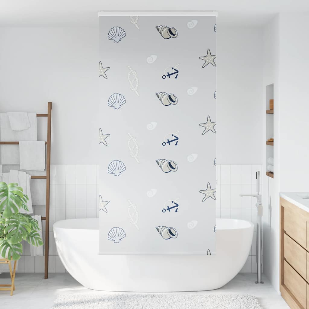 vidaXL Shower Roller Blind with Cassette 100x240 cm Fabric Width 96 cm