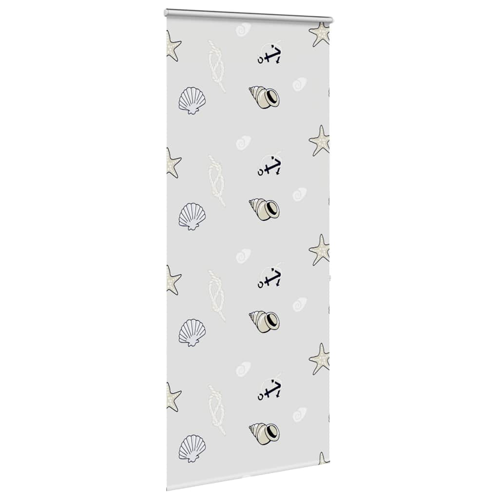 vidaXL Shower Roller Blind with Cassette 110x240 cm Fabric Width 106 cm