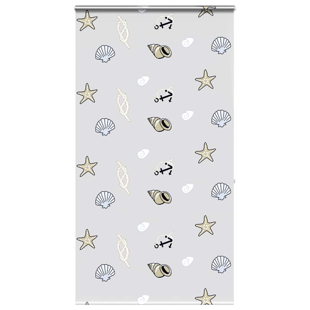 vidaXL Shower Roller Blind with Cassette 120x240 cm Fabric Width 116 cm