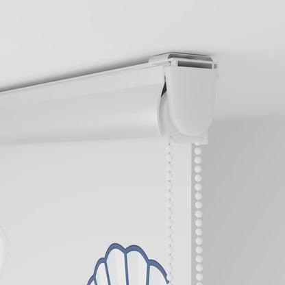 vidaXL Shower Roller Blind with Cassette 120x240 cm Fabric Width 116 cm