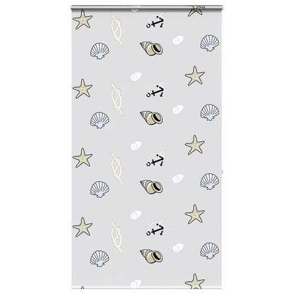 vidaXL Shower Roller Blind with Cassette 140x240 cm Fabric Width 136 cm