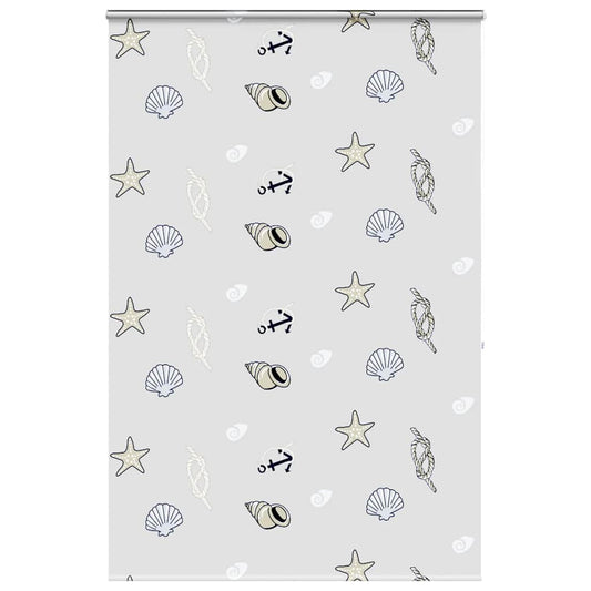 vidaXL Shower Roller Blind with Cassette 150x240 cm Fabric Width 146 cm