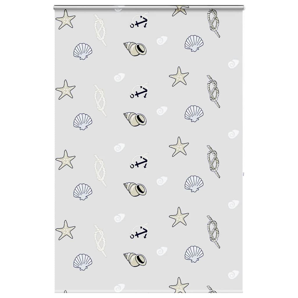 vidaXL Shower Roller Blind with Cassette 150x240 cm Fabric Width 146 cm