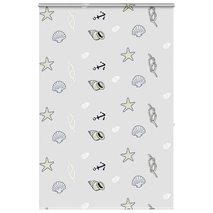 vidaXL Shower Roller Blind with Cassette 150x240 cm Fabric Width 146 cm