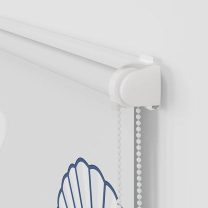 vidaXL Shower Roller Blind with Cassette 150x240 cm Fabric Width 146 cm
