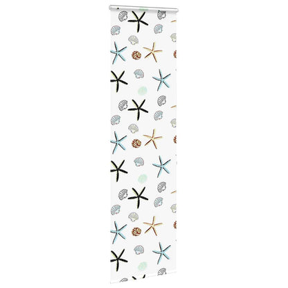 vidaXL Shower Roller Blind with Cassette 60x240 cm Fabric Width 56 cm