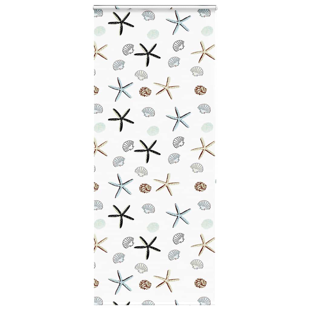 vidaXL Shower Roller Blind with Cassette 110x240 cm Fabric Width 106 cm
