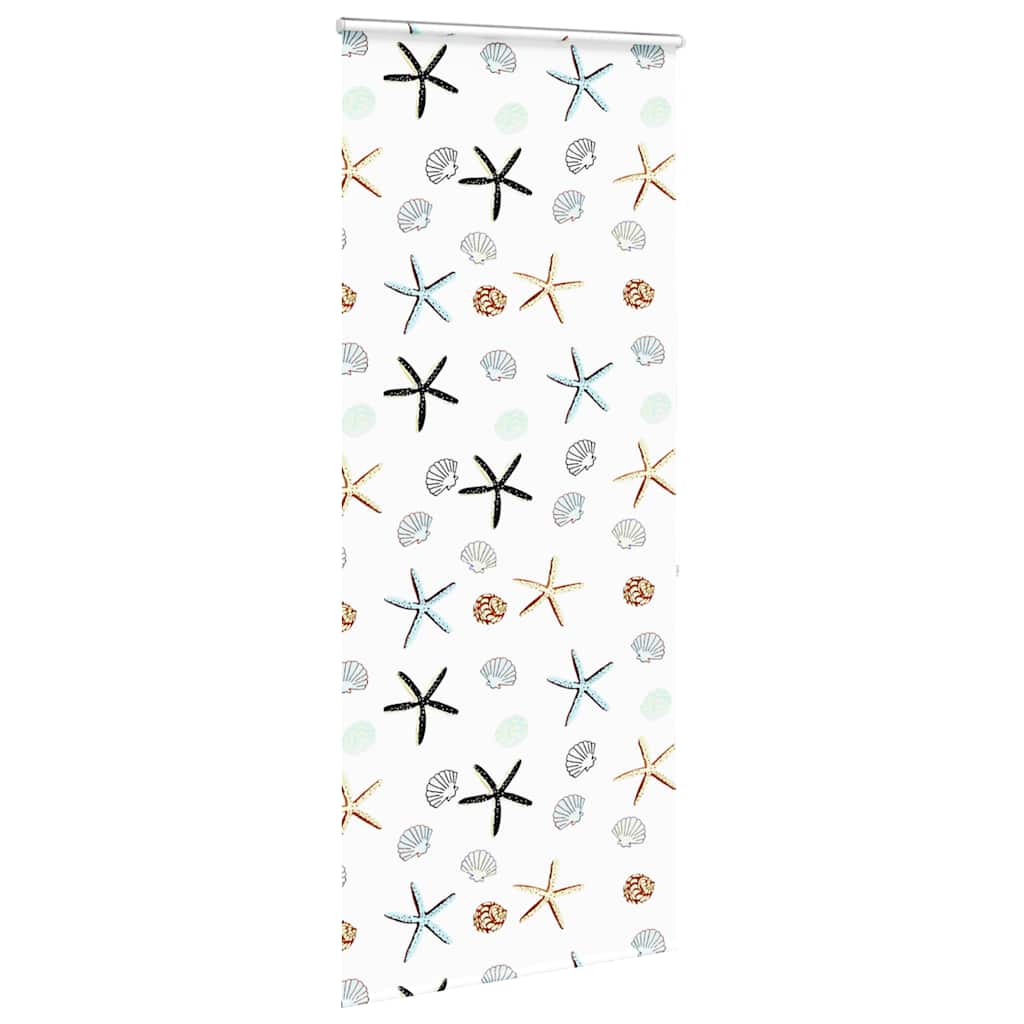 vidaXL Shower Roller Blind with Cassette 110x240 cm Fabric Width 106 cm