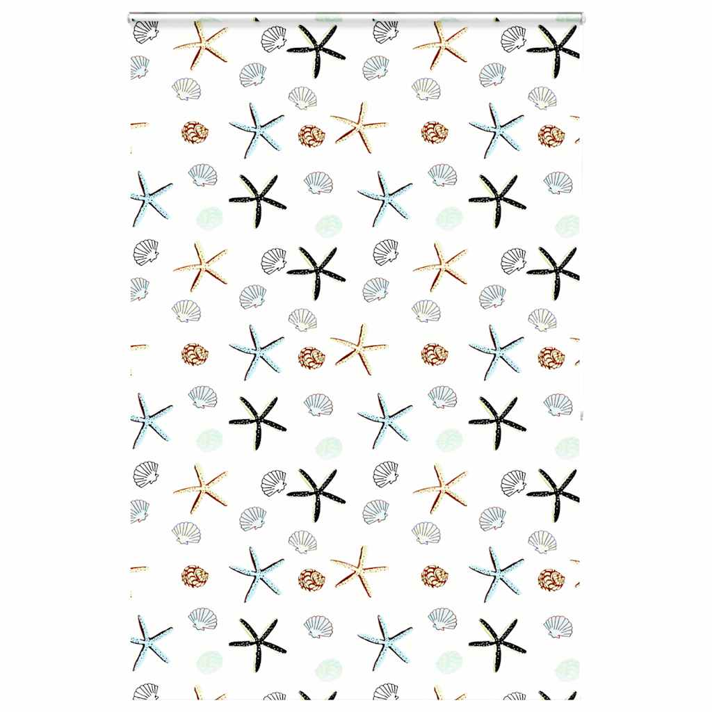 vidaXL Shower Roller Blind with Cassette 150x240 cm Fabric Width 146 cm