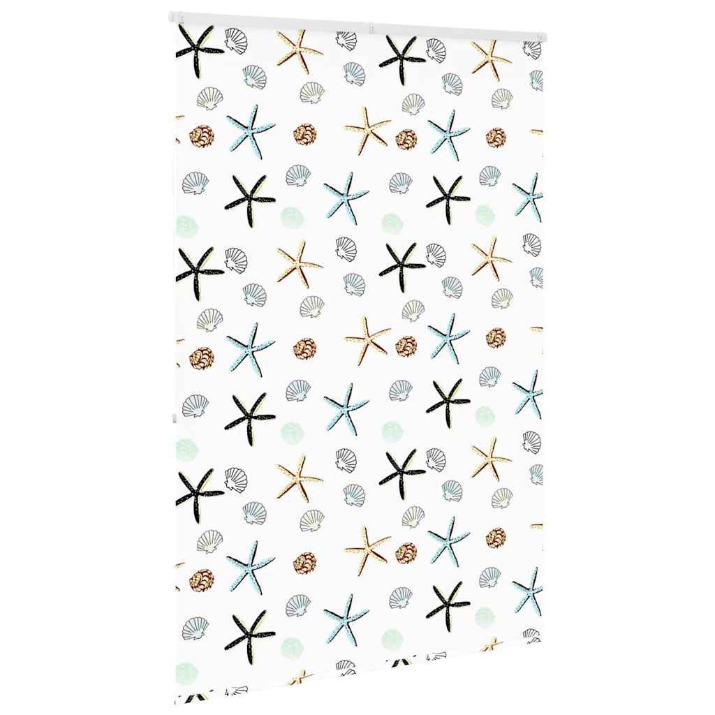 vidaXL Shower Roller Blind with Cassette 150x240 cm Fabric Width 146 cm