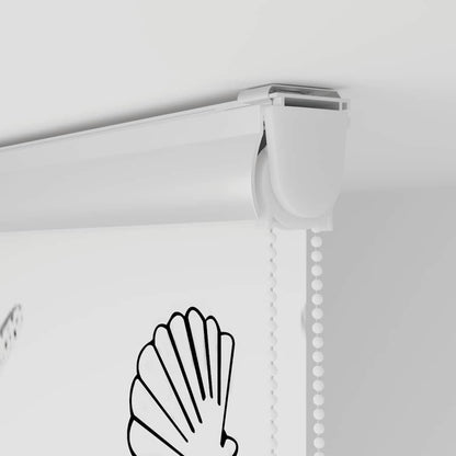 vidaXL Shower Roller Blind with Cassette 160x240cm Fabric Width 156cm