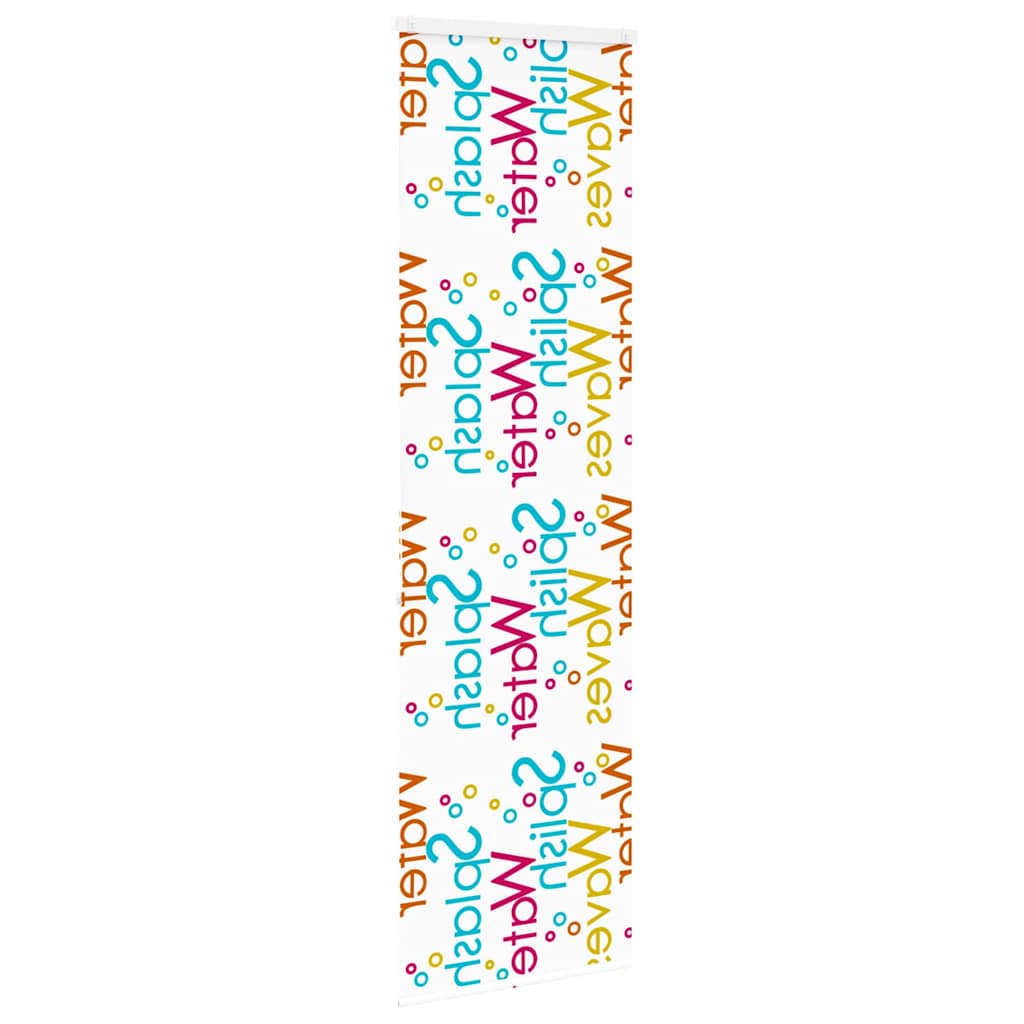 vidaXL Shower Roller Blind with Cassette 60x240 cm Fabric Width 56 cm