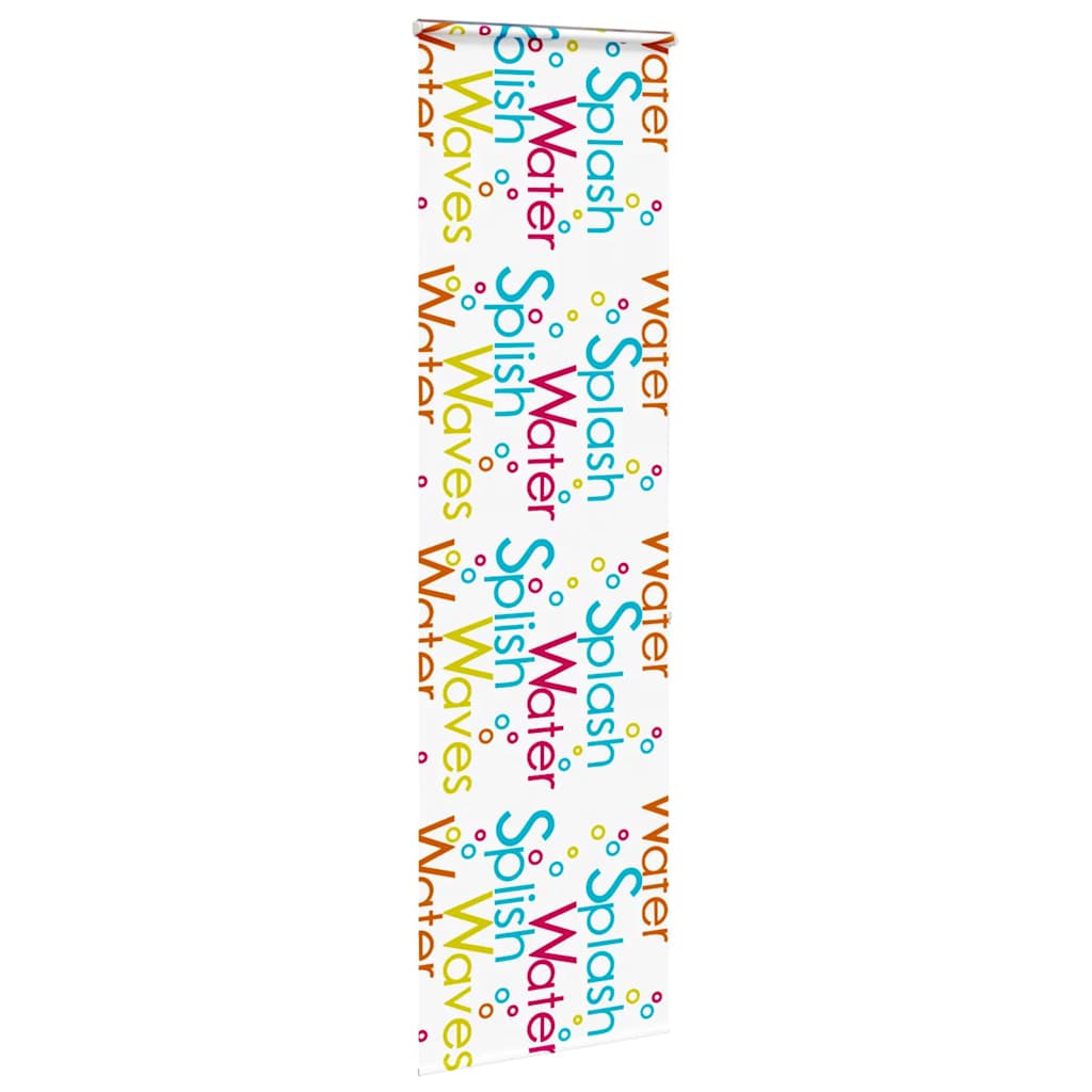 vidaXL Shower Roller Blind with Cassette 70x240 cm Fabric Width 66 cm